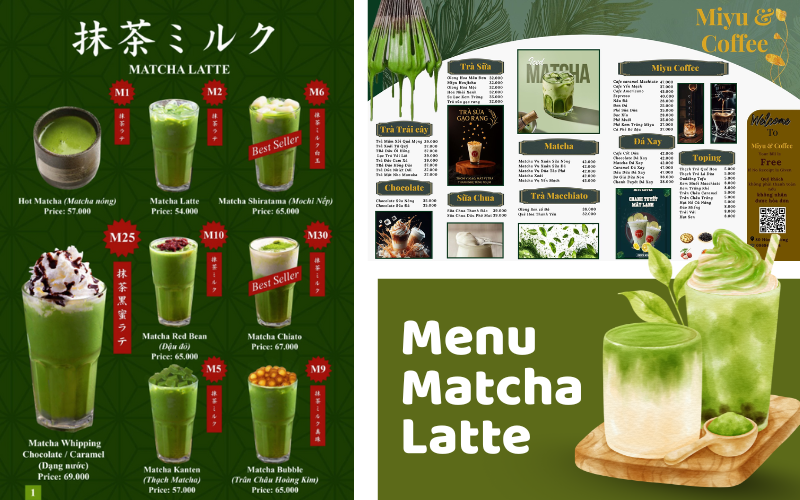 Công Thức Matcha Latte Để Kinh Doanh Bao Hút Khách 